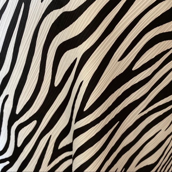 INC. Intl Concepts Zebra Stripe Chemise. XS. - Picture 6 of 6